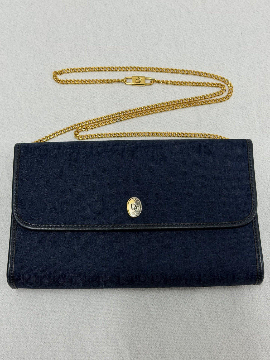 DIOR Trotter Canvas Chain bag
