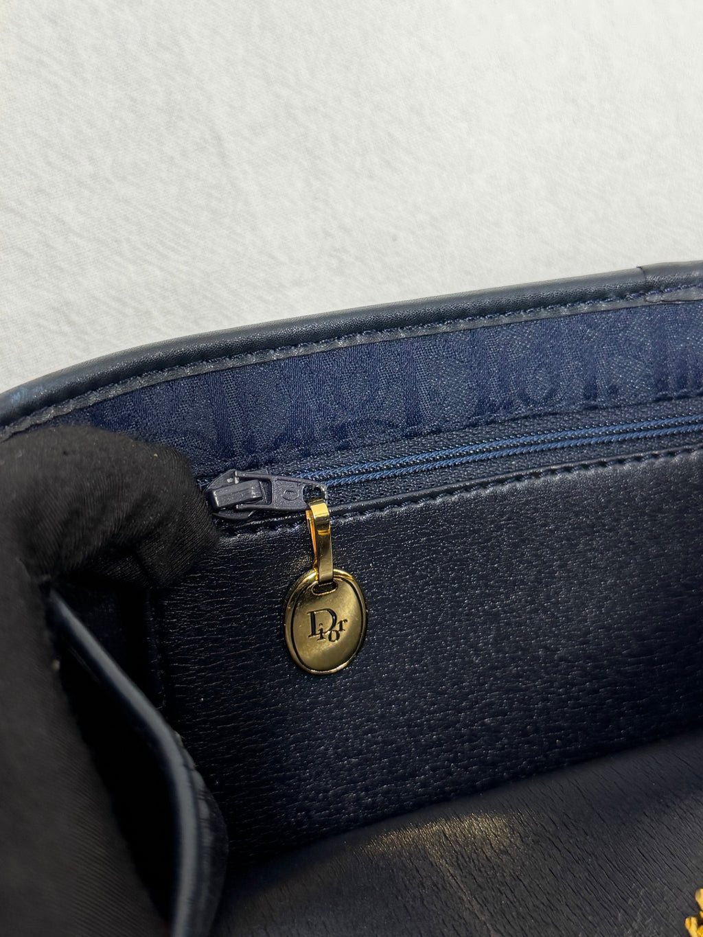 DIOR Trotter Canvas Chain bag
