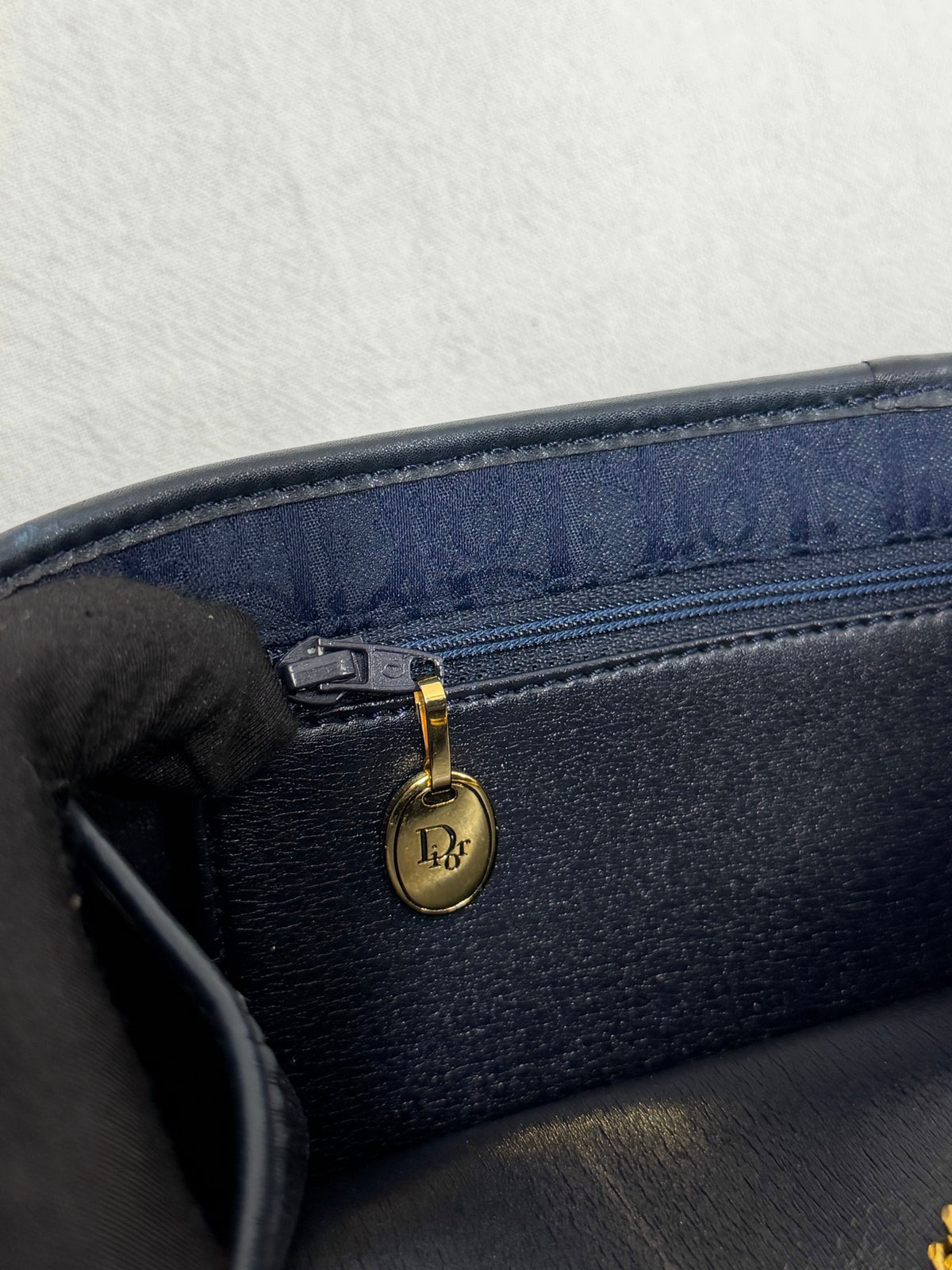 DIOR Trotter Canvas Chain bag