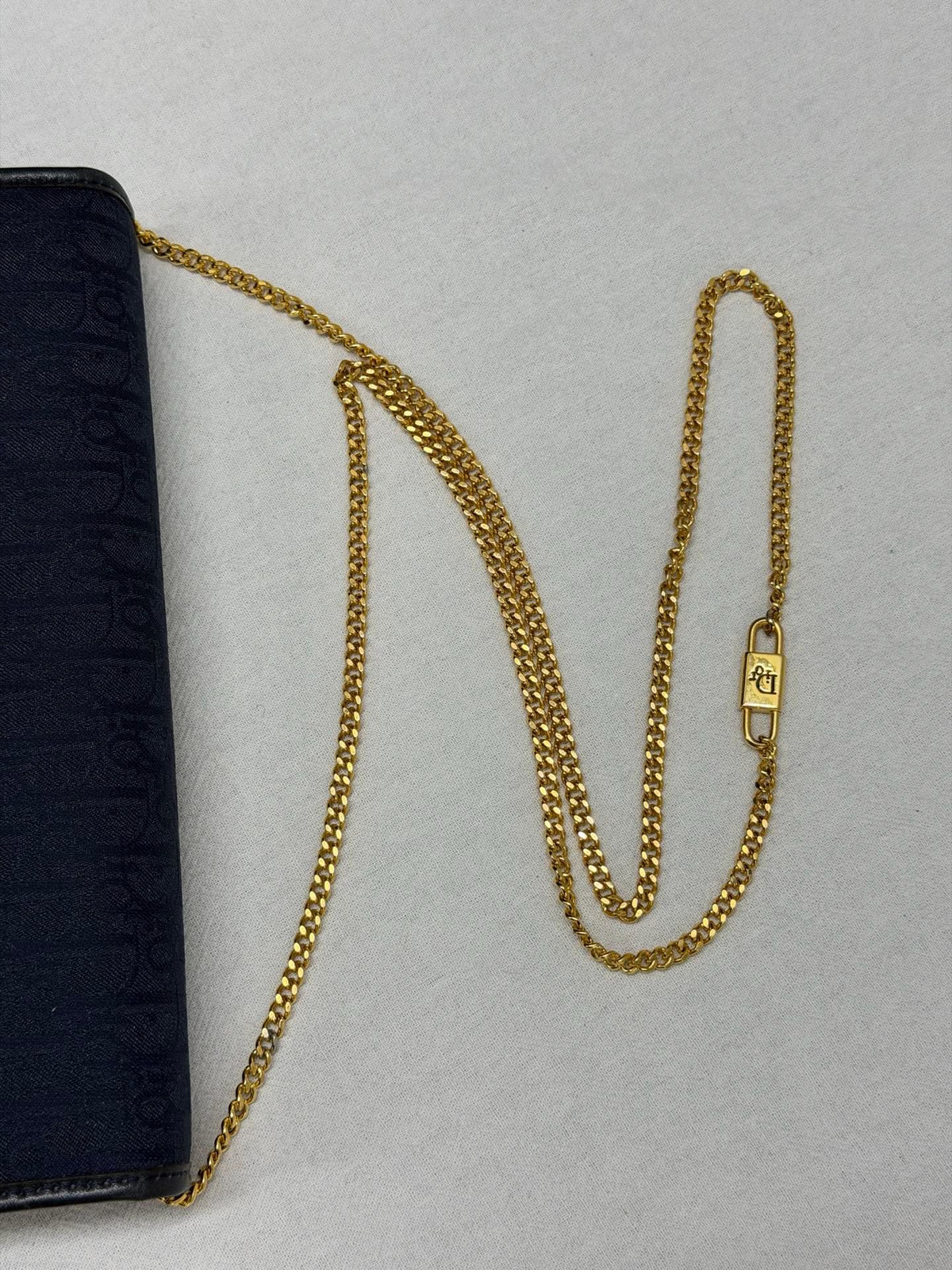 DIOR Trotter Canvas Chain bag