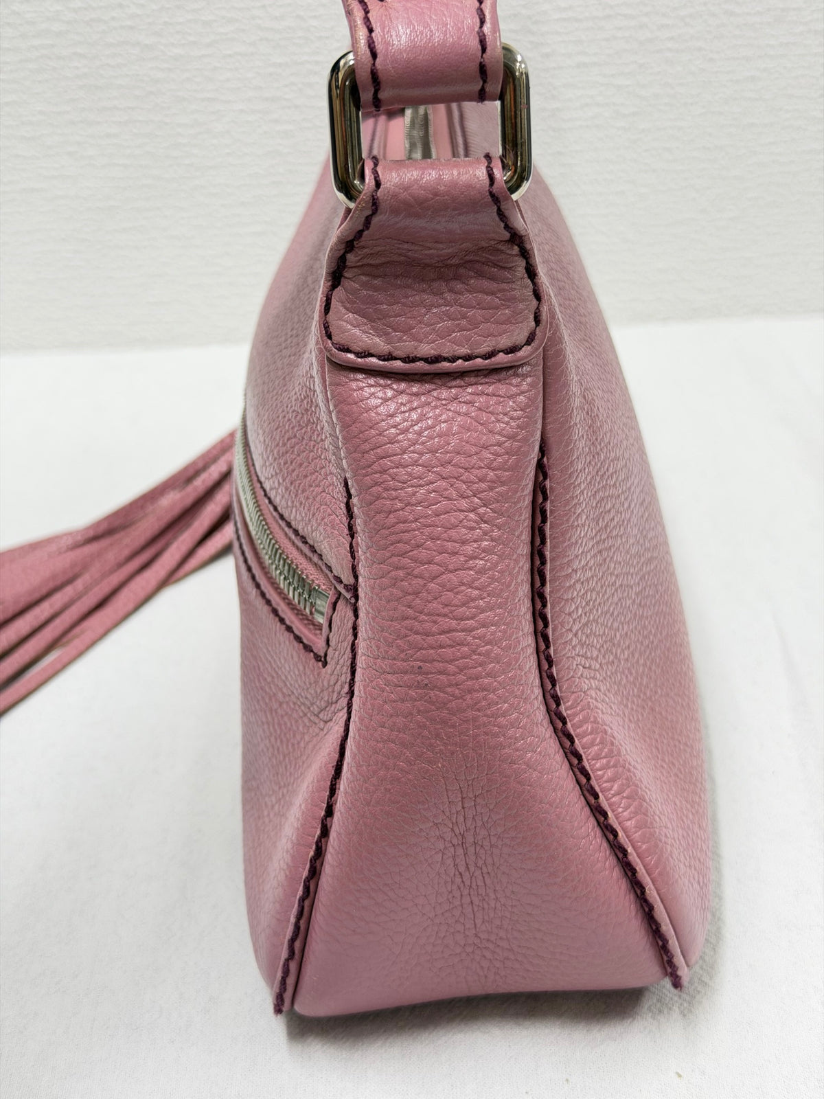 CHANEL Caviar Skin Tassel Flap Bag