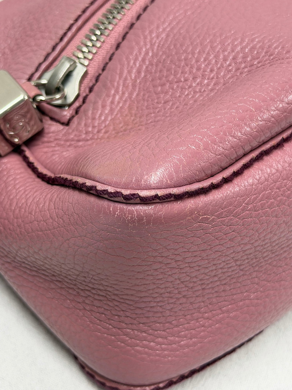 CHANEL Caviar Skin Tassel Flap Bag