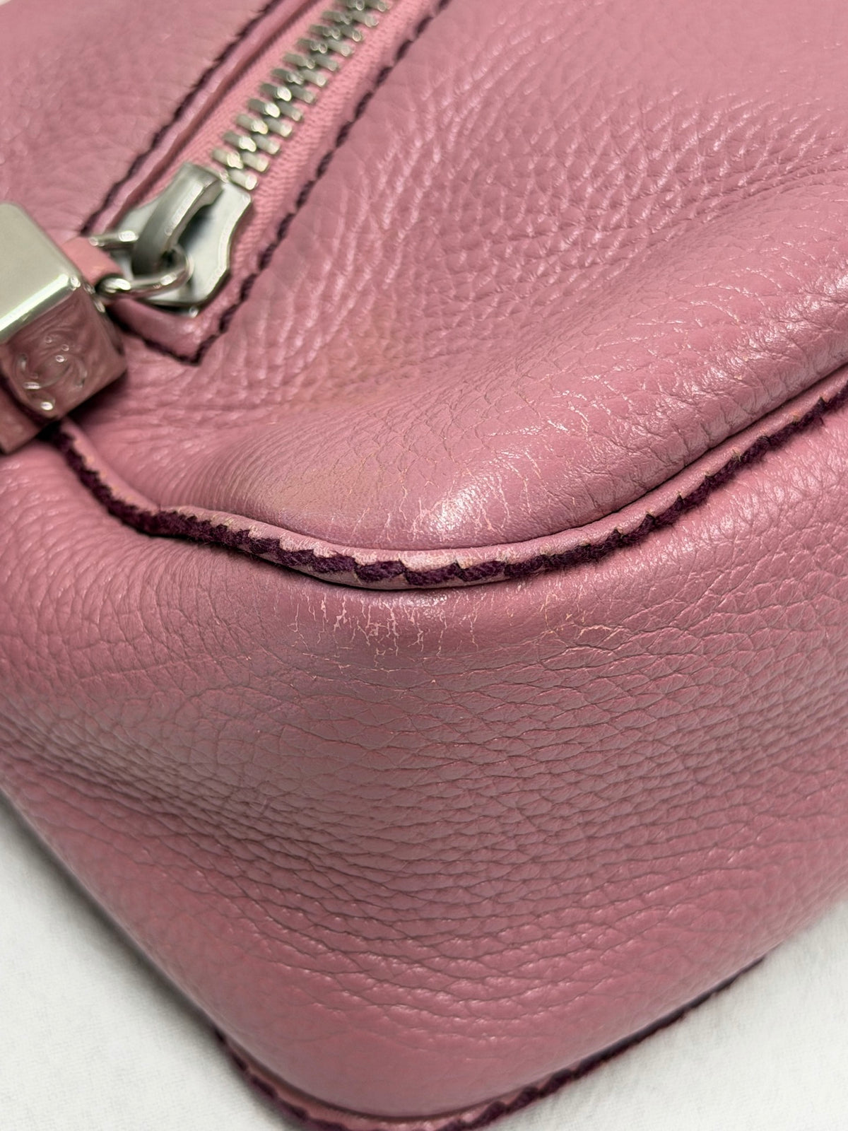 CHANEL Caviar Skin Tassel Flap Bag