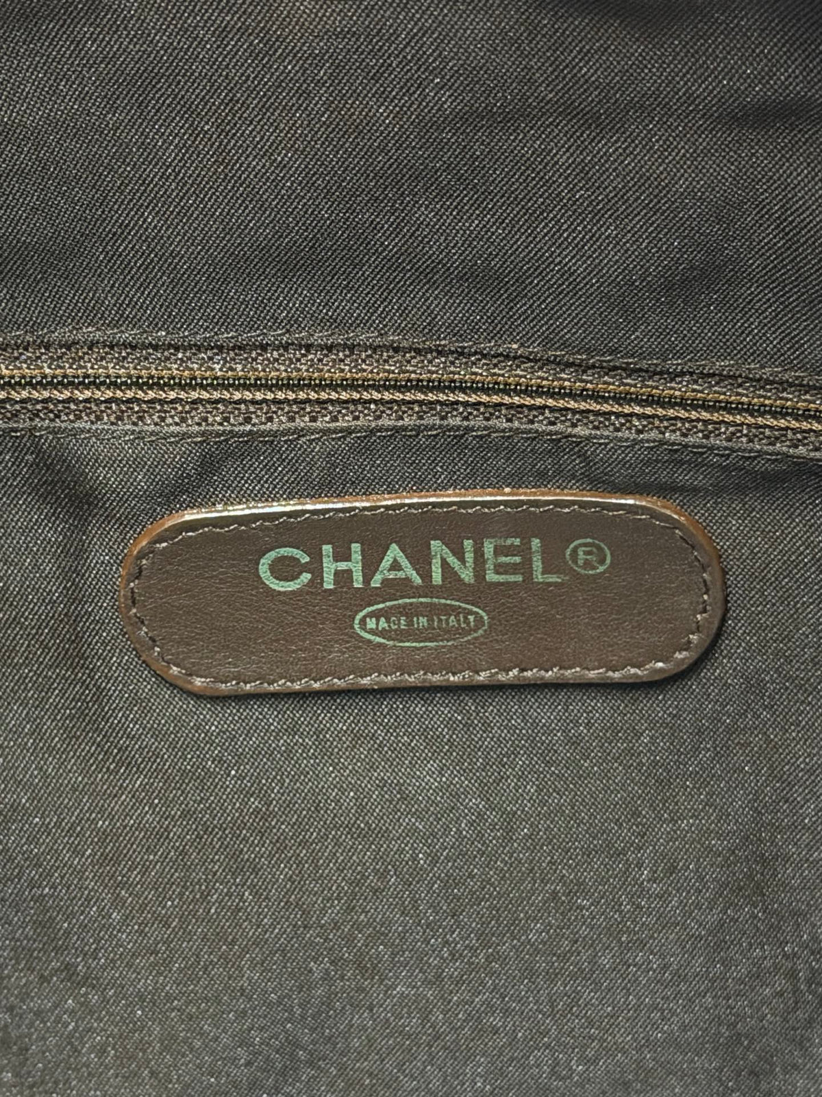 CHANEL Quilted Lambskin Top Handle Duffle Bag