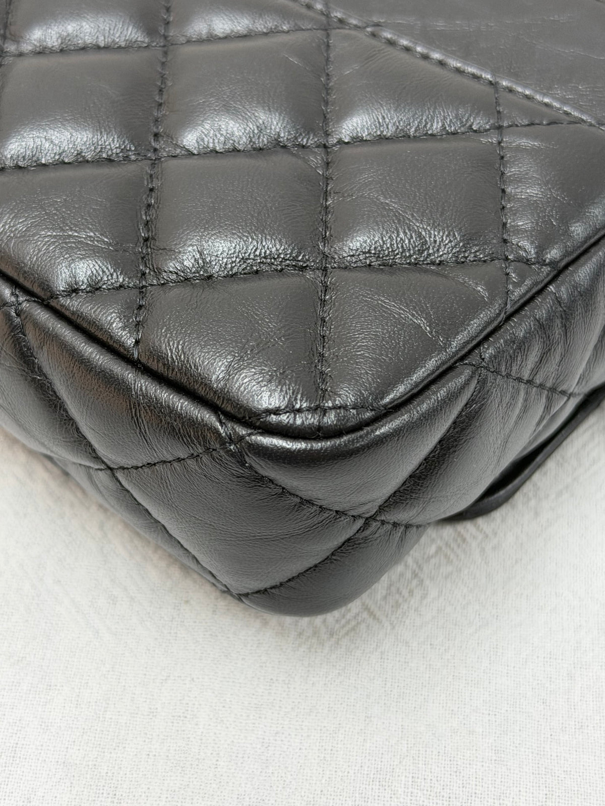 CHANEL 2.55 Reissue Quilted Aged Calfskin Wallet on Chain