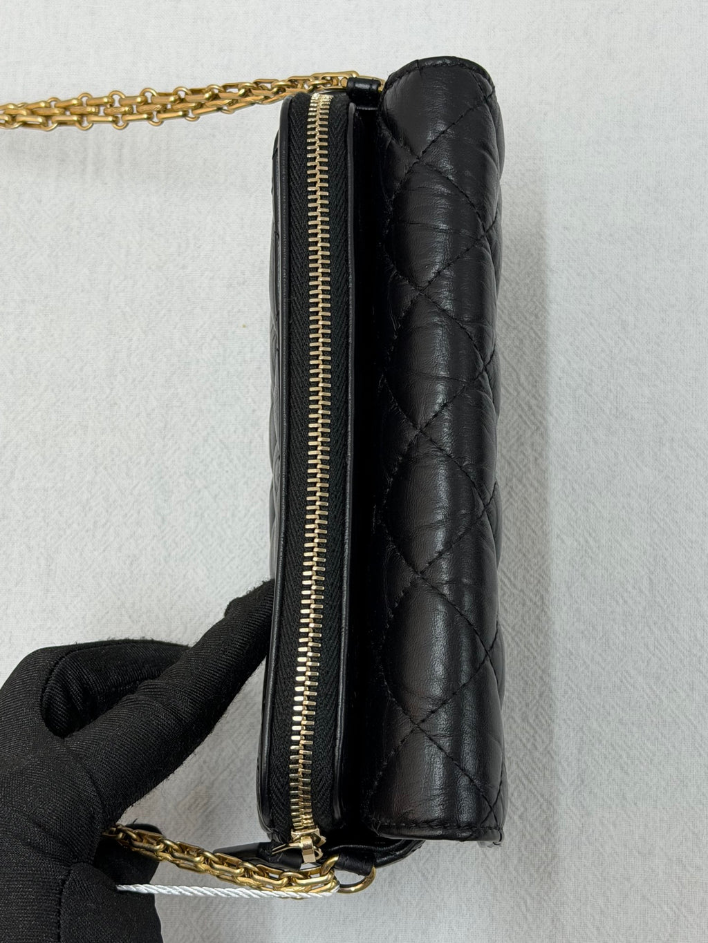 CHANEL 2.55 Reissue Quilted Aged Calfskin Wallet on Chain