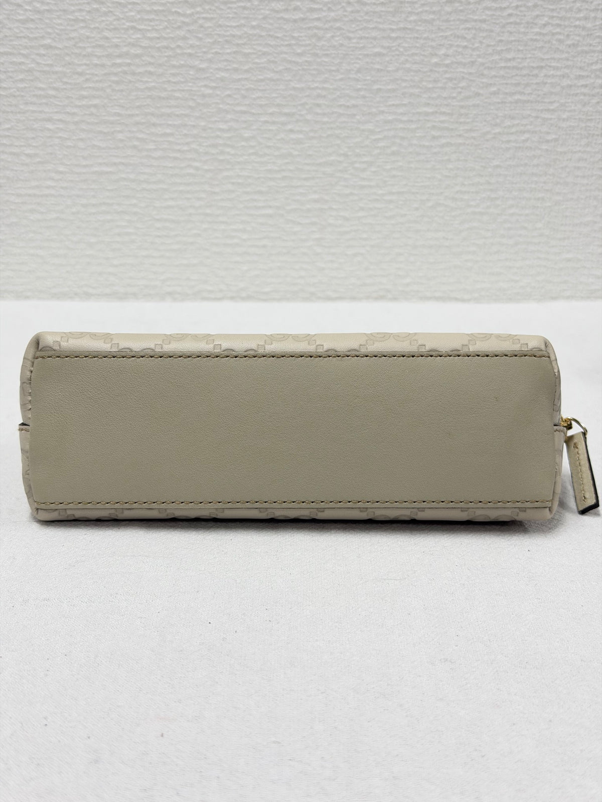 GUCCI  Guccissima GG Embossed Leather Cosmetic Pouch