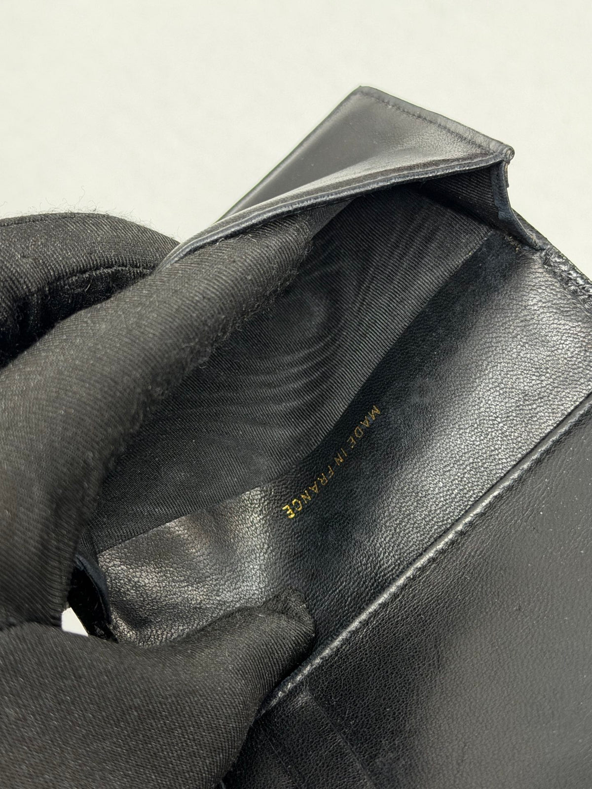 CHANEL Double C Cavier Bifold Wallet