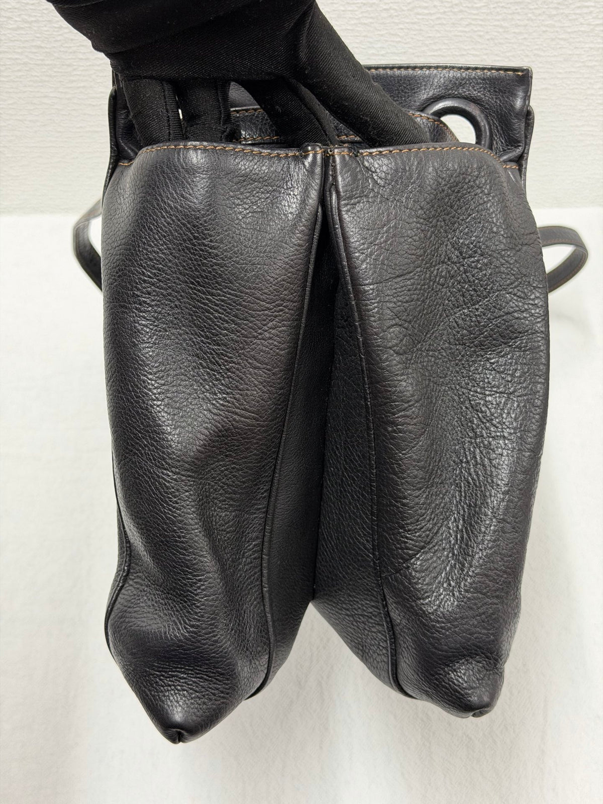 LOEWE  Large Anagram Logo Nappa Leather  Shoulder Tote Bag