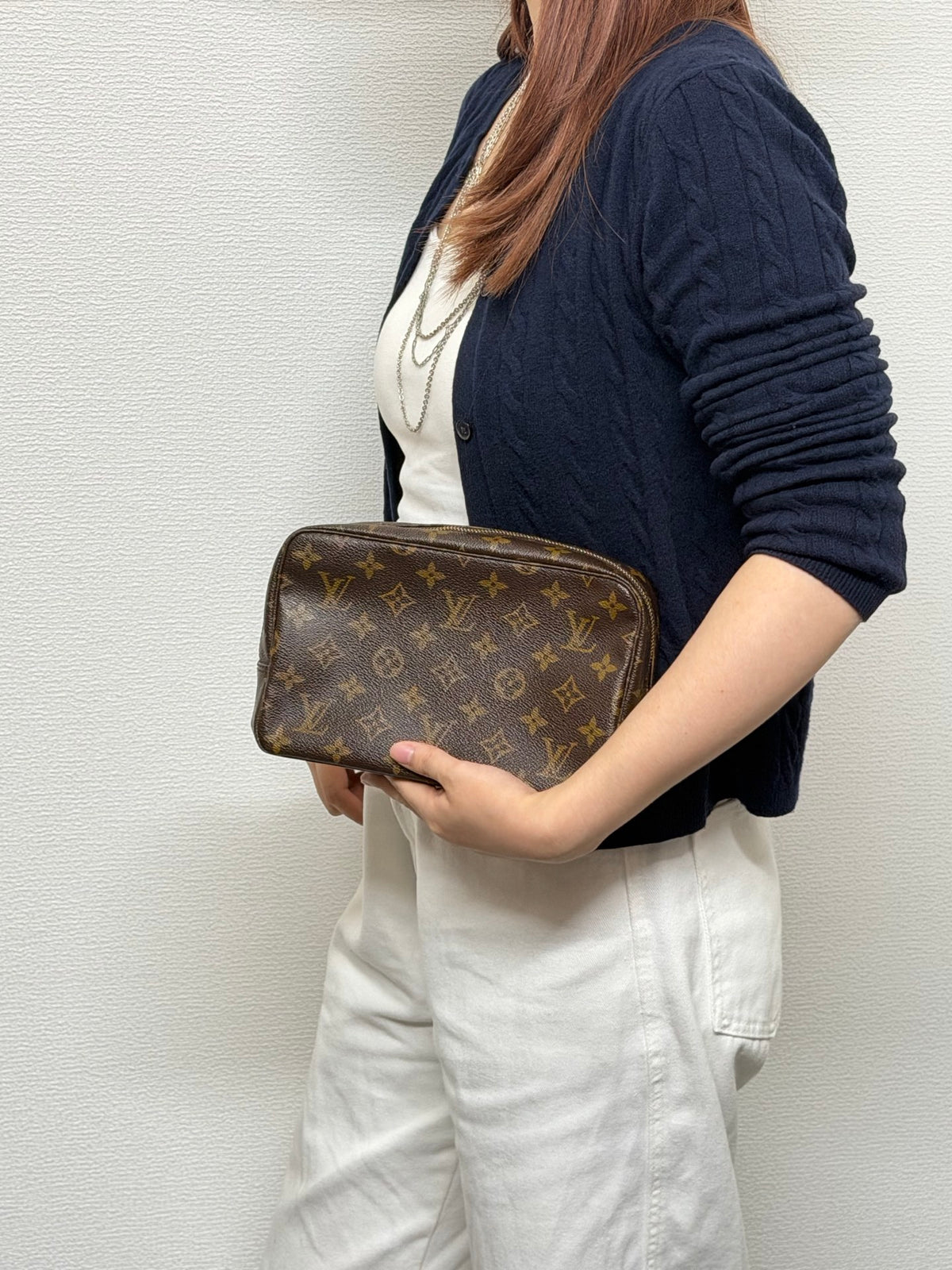 Louis Vuitton Monogram Trousse Toilette 23 Cosmetic Pouch  Bag
