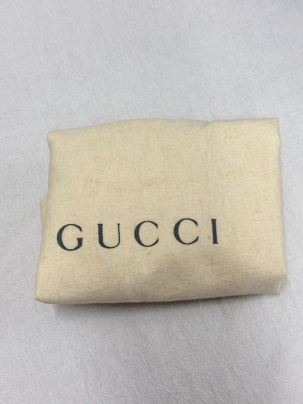 GUCCI Suede GG logo Hobo bag