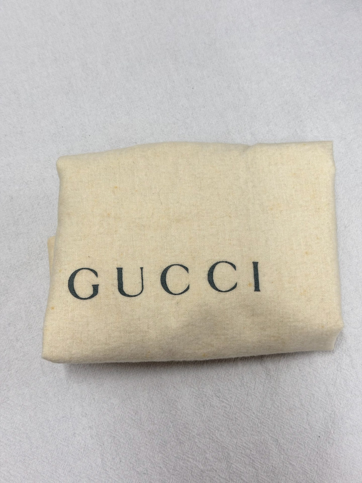 GUCCI Suede GG logo Hobo bag