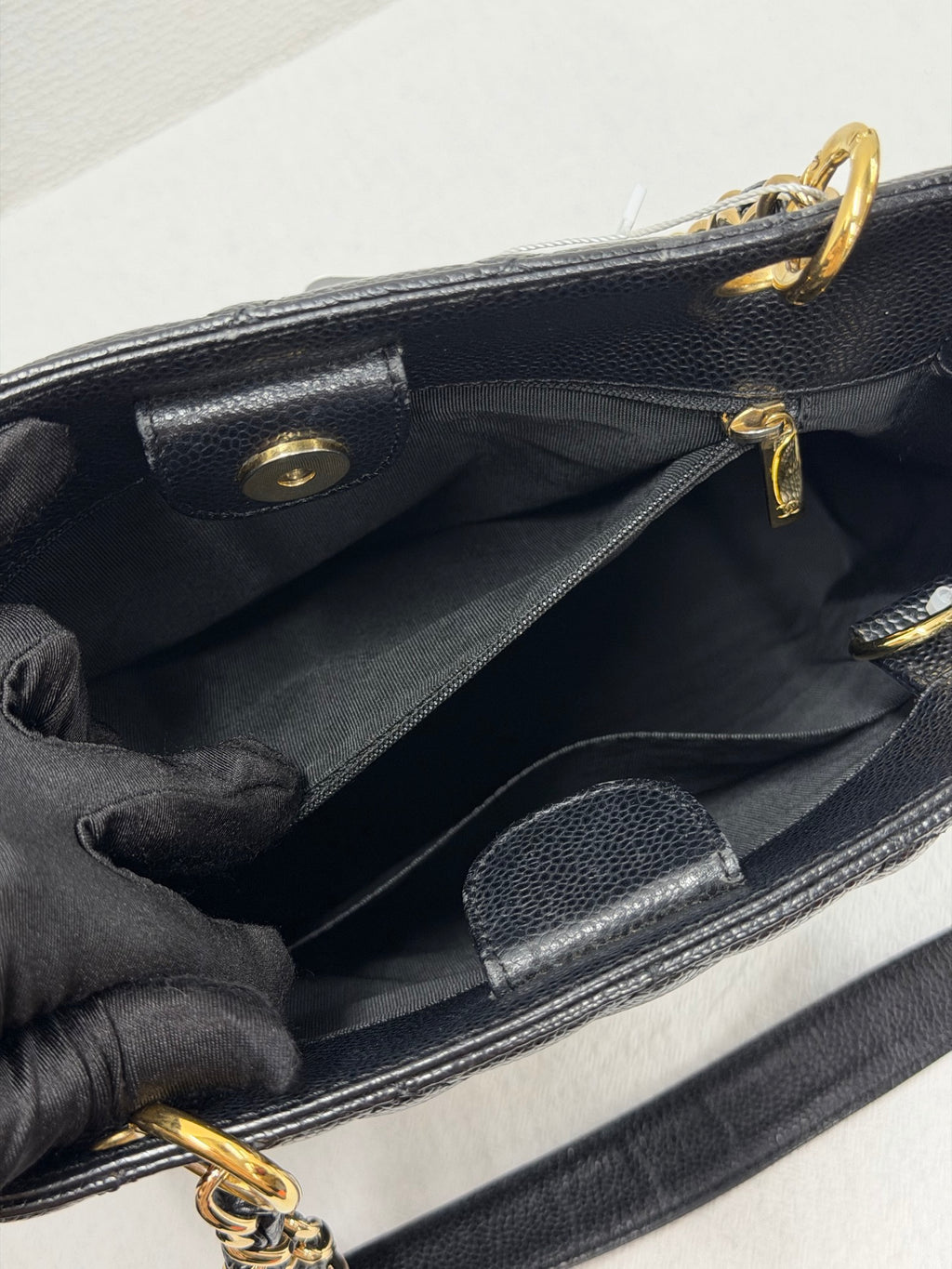 Chanel Cavier Petite Shopping Tote (PST)